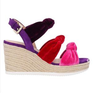 GEOX Wedge Sandal Suede Eapadrille 40 39